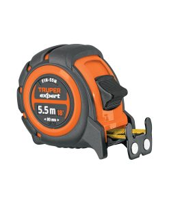 Flexómetro industrial contra impactos 5.5 m cinta 25 mm